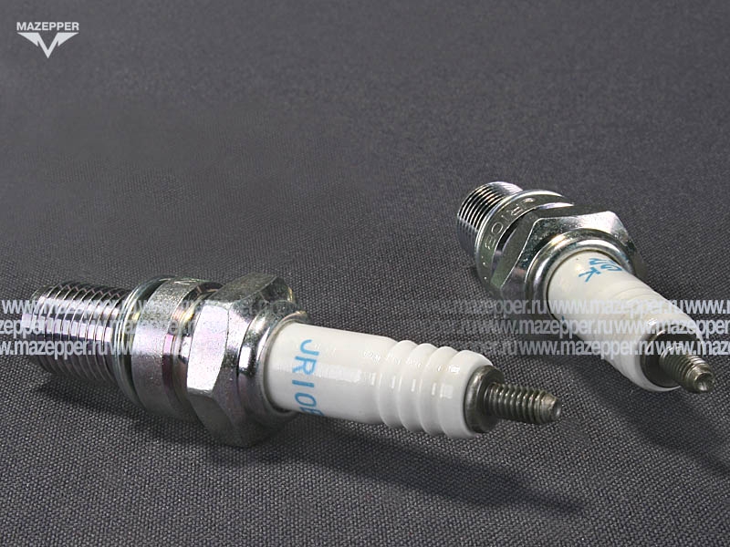 Свеча зажигания "NGK" JR10B            (12 х  19 мм.) Nikel Mazepper