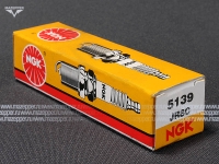 Свеча зажигания "NGK" JR8C              (12 х  19 мм.) Nikel (2 электрода массы) Mazepper
