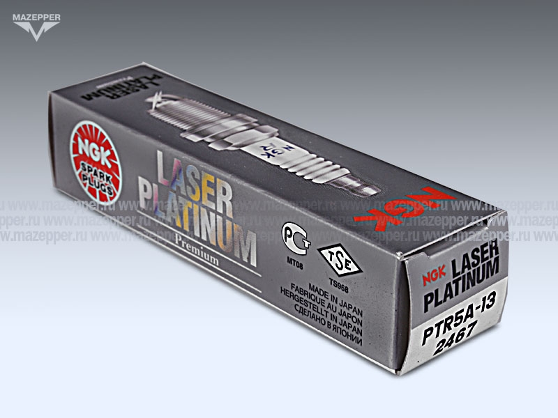 Свеча зажигания "NGK" PTR5A-13      (14 х  25 мм.) Platinum V-LINE 25 Mazepper