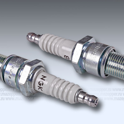Свеча зажигания "NGK" R4118S-8       (14 х 19 мм.) Racing Competition (SUZUKI  RM 250) Mazepper