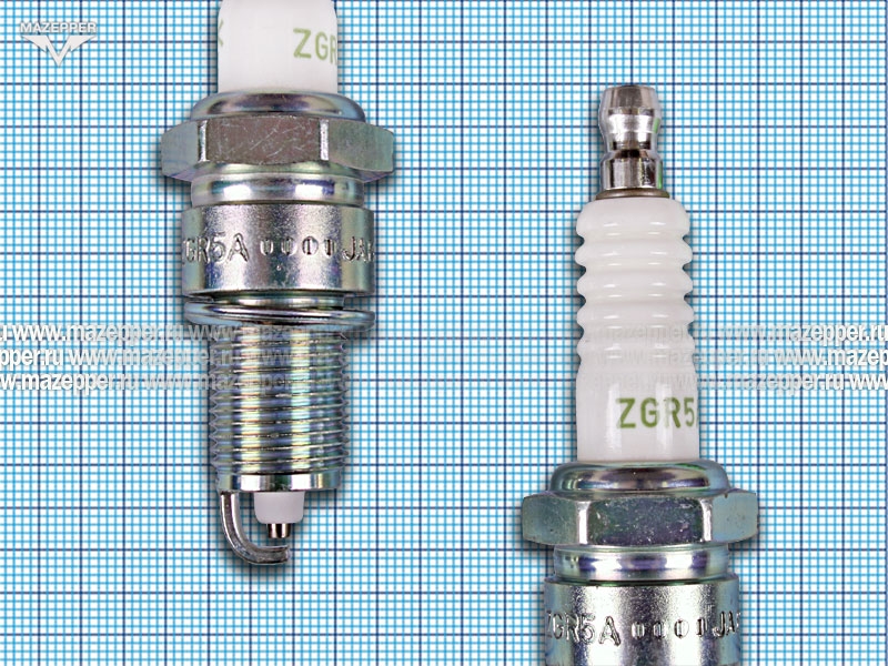 Свеча зажигания "NGK" ZGR5A           (14 х 19 мм.) Nickel V-LINE15 Mazepper