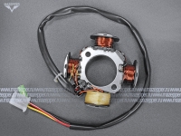 Статор генератора "Suzuki Address V100" (дв. E111, 100 см3) 4 катушки (Austus) Mazepper
