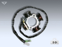 Статор генератора "Suzuki Address" (AD-50, 50 см3) 4 катушки (TMMP) Mazepper