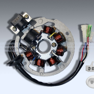 Статор генератора "Yamaha" (дв. 3KJ-50, 50 см3) 7 катушек (Китай) Mazepper