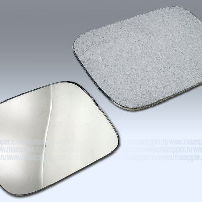 Стекло зеркала заднего вида "Восход" 135х90 мм. (сферическое) Mazepper