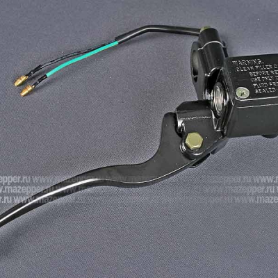 Тормозной цилиндр главный "Honling" (дв. 50 см3) переднего контура в сб. (с рычагом) правый Mazepper