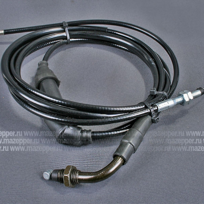 Трос "Honda Lead" (дв. 50, 90 см3) газа (Китай) с разветвителем Mazepper
