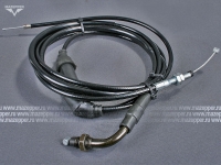Трос "Honda Lead" (дв. 50, 90 см3) газа (Китай) с разветвителем Mazepper