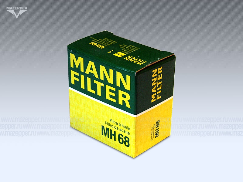 Фильтр масляный "MAN" MH 68 Mazepper