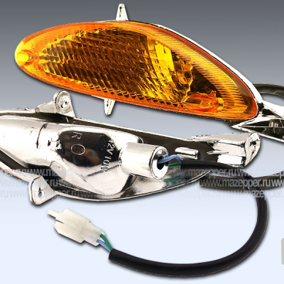 Фонарь указателя поворота "Leike" LK50QT-7A передний (правый) Mazepper