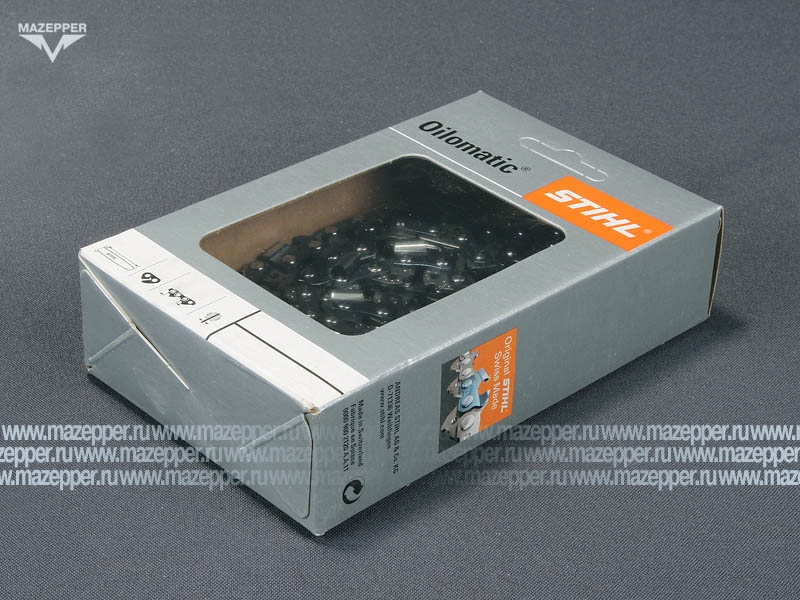 Цепь пильная 14", шаг 3/8", паз 1,3 мм., 52 зв., пилы "PARTNER" 350, "HUSQVARNA" (STIHL) RMC?????? Mazepper