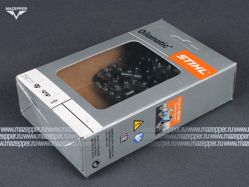 Цепь пильная 15", шаг 0,325", паз 1,5 мм., 64 зв., пила "HUSQVARNA", "ECHO" (STIHL) зуб RMC Mazepper