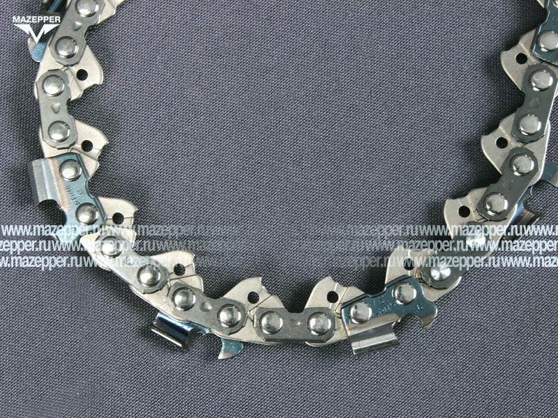 Цепь пильная 16", шаг 3/8", паз 1,5 мм., 60 зв., пила "HUSQVARNA", "OLEO-MAC" (STIHL) зуб RMC Mazepper