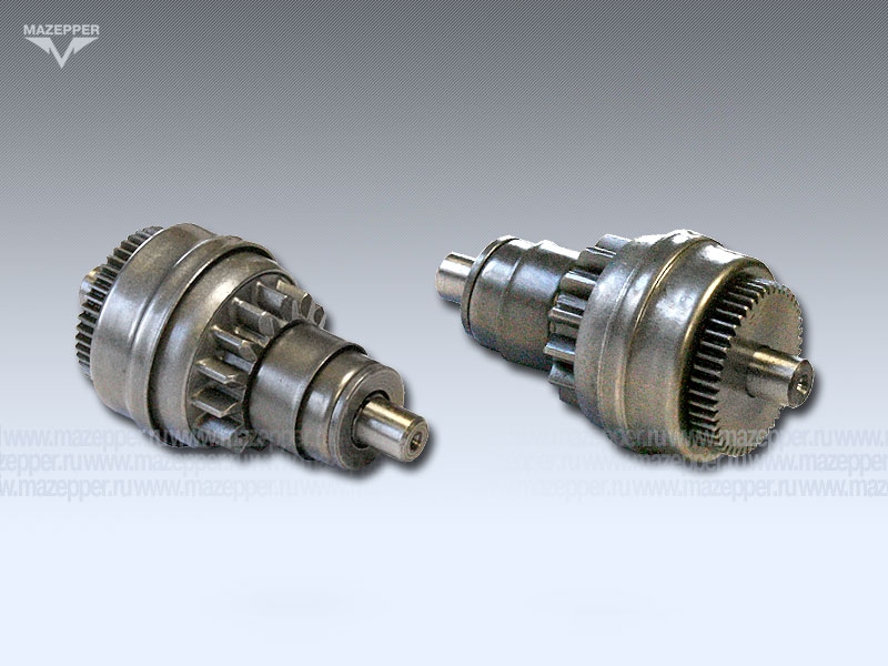 Шестерня "Honling" (дв. 1E40QMB, 2Т, 50 см3) привода электростартера (бендикс) z=14/45 (Китай) Mazepper