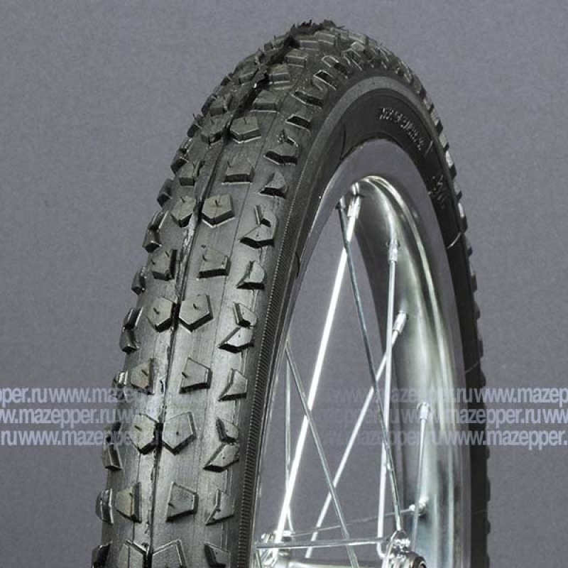 Шина вело 16" 47-305  Л-357 (без камеры) "ПЕТРОШИНА" (16х1,85) шип. Mazepper