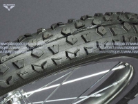 Шина вело 16" 47-305  Л-357 (без камеры) "ПЕТРОШИНА" (16х1,85) шип. Mazepper