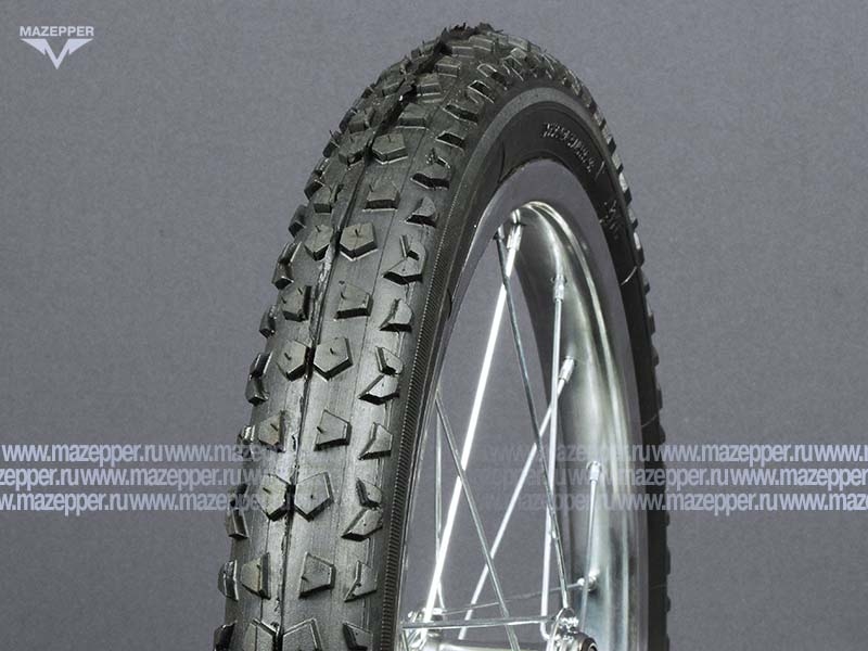 Шина вело 16" 47-305  Л-357 (без камеры) "ПЕТРОШИНА" (16х1,85) шип. Mazepper