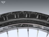 Шина вело 20" 44-406  Л-326 (без камеры) "ПЕТРОШИНА" (20х1,95) Аист, Кама, Десна (шип.) Mazepper