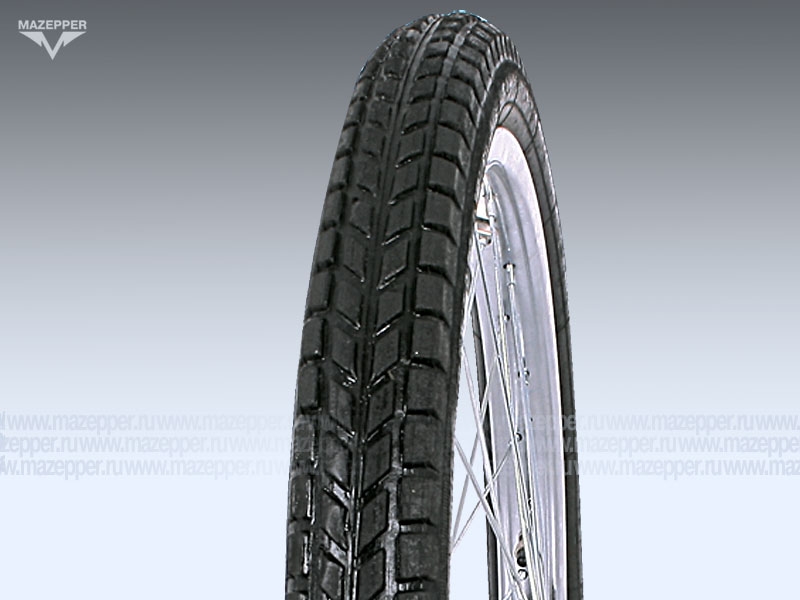 Шина вело 20" 44-406  Л-331 (без камеры) "ПЕТРОШИНА" (20х1,75) Аист, Кама, Десна (дорожный) Mazepper