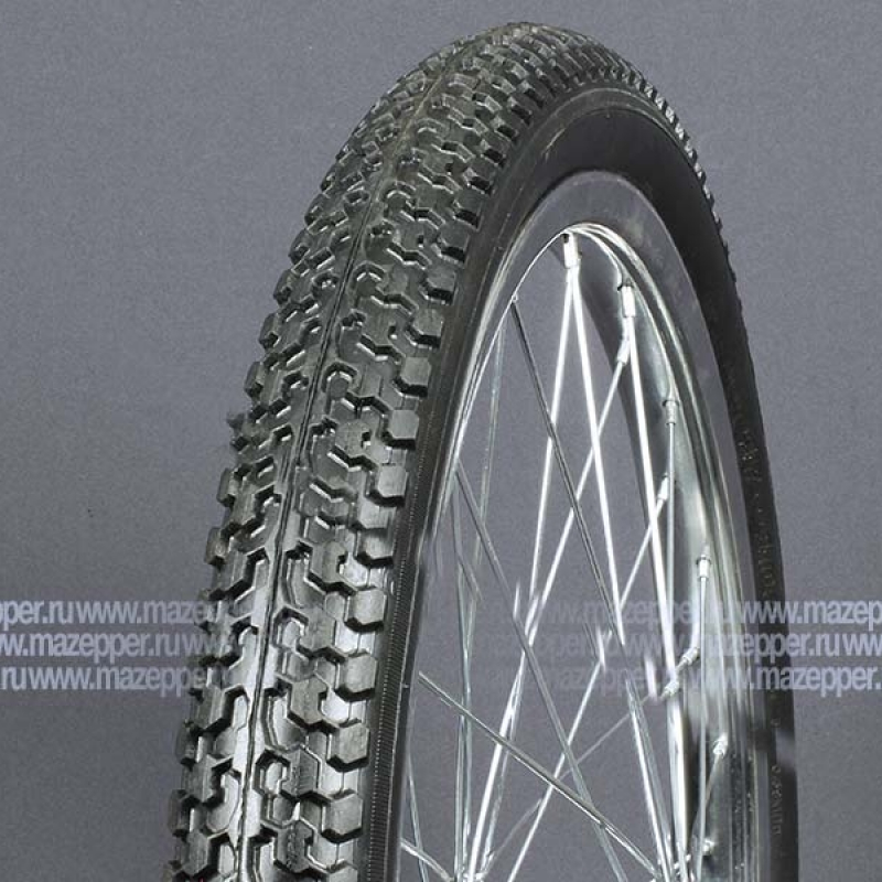 Шина вело 20" 47-406  Л-334 (без камеры) "ПЕТРОШИНА" (20х1,85) Аист, Кама, Десна (универсальный) Mazepper