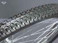 Шина вело 20" 47-406  Л-334 (без камеры) "ПЕТРОШИНА" (20х1,85) Аист, Кама, Десна (универсальный) Mazepper