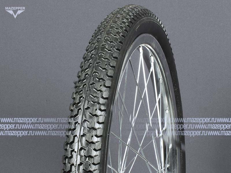 Шина вело 20" 47-406  Л-334 (без камеры) "ПЕТРОШИНА" (20х1,85) Аист, Кама, Десна (универсальный) Mazepper