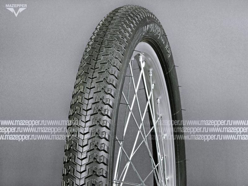 Шина вело 20" 54-406  Л-341 (без камеры) "ПЕТРОШИНА" (20х2,125) BMX (универсальный) Mazepper