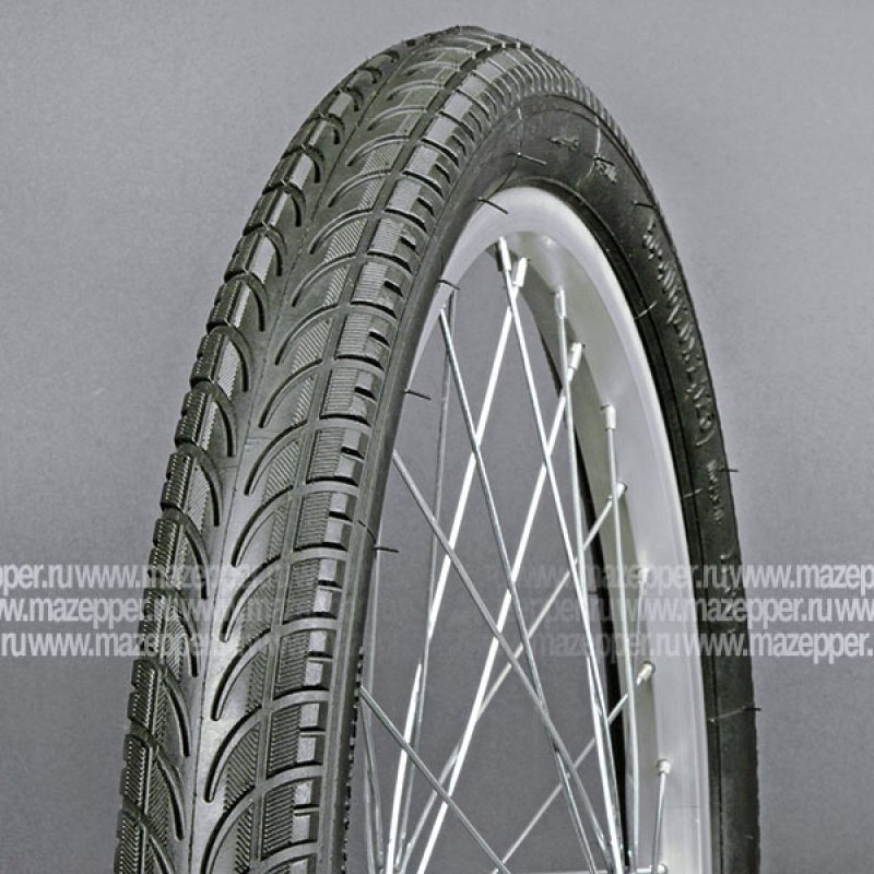 Шина вело 20" 54-406  Л-381 (без камеры) "ПЕТРОШИНА" (20х2,125) BMX (универсальный) Mazepper