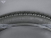 Шина вело 20" 54-406  Л-381 (без камеры) "ПЕТРОШИНА" (20х2,125) BMX (универсальный) Mazepper