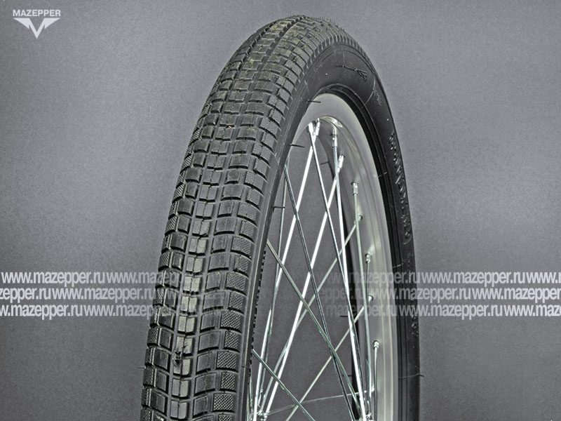 Шина вело 20" 54-406  Л-382 (без камеры) "ПЕТРОШИНА" (20х2,125) BMX (универсальный) Mazepper