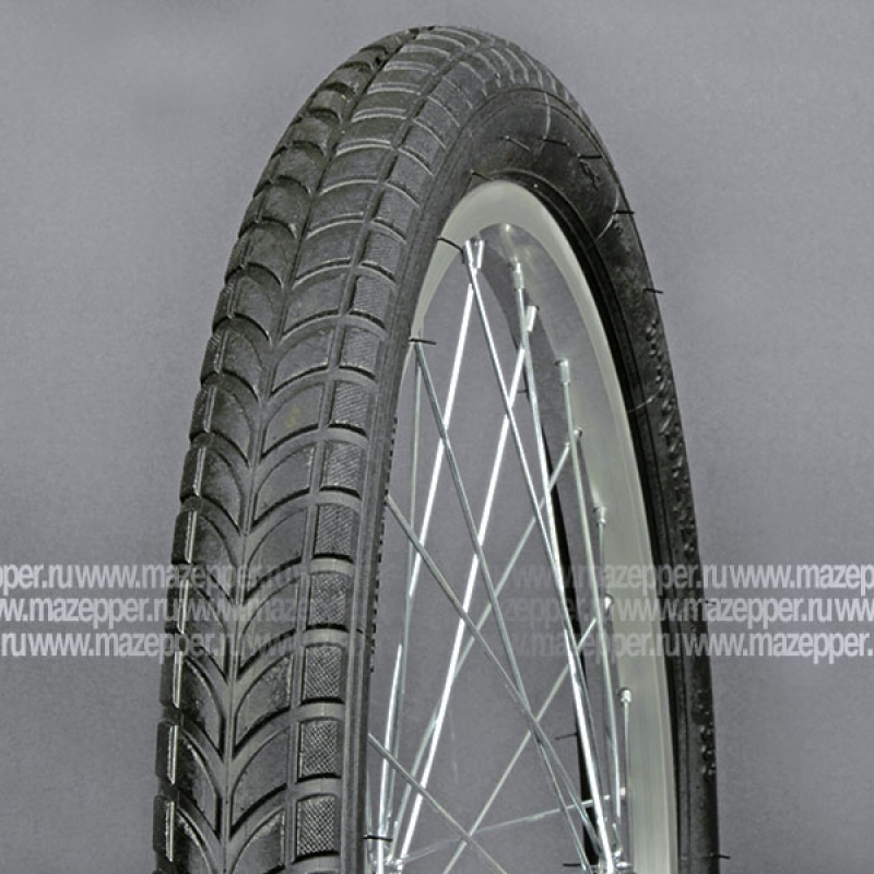 Шина вело 20" 54-406  Л-383 (без камеры) "ПЕТРОШИНА" (20х2,125) BMX (универсальный) Mazepper