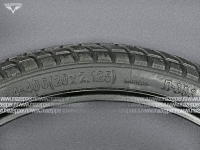 Шина вело 20" 54-406  Л-383 (без камеры) "ПЕТРОШИНА" (20х2,125) BMX (универсальный) Mazepper