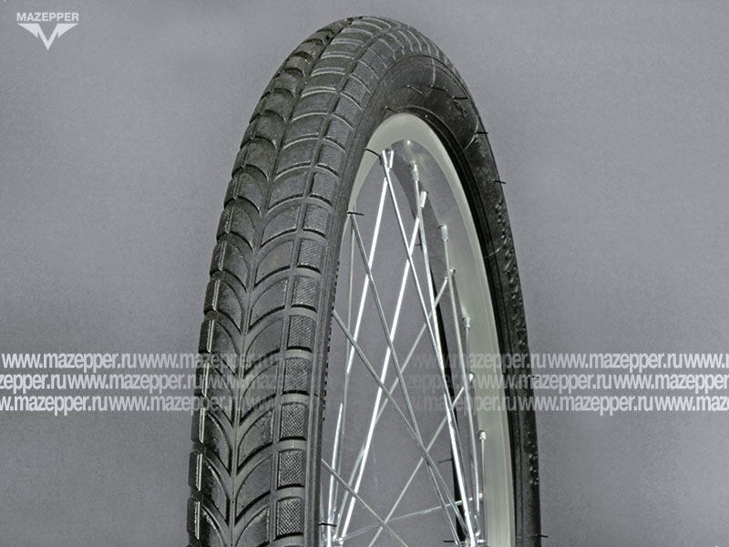 Шина вело 20" 54-406  Л-383 (без камеры) "ПЕТРОШИНА" (20х2,125) BMX (универсальный) Mazepper