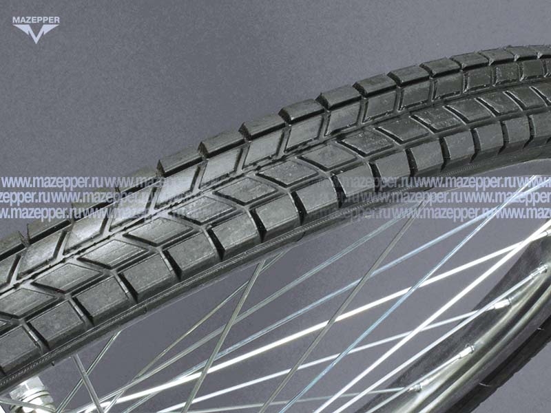 Шина вело 24" 47-507  Л-331 (без камеры) "ПЕТРОШИНА" (24х1,85) Таир, Аист, Альтаир (дорожный) Mazepper