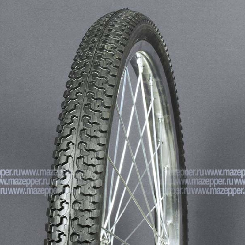 Шина вело 24" 47-507  Л-334 (без камеры) "ПЕТРОШИНА" (24х1,85) Таир, Аист, Альтаир (универсальный) Mazepper