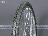 Шина вело 24" 47-507  Л-348 (без камеры) "ПЕТРОШИНА" (24х1,85) Таир, Аист, Альтаир (шип.) задняя Mazepper