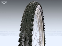Шина вело 24" 47-507  Л-349 (без камеры) "ПЕТРОШИНА" (24х1,85) Таир, Аист, Альтаир (шип.) передняя Mazepper