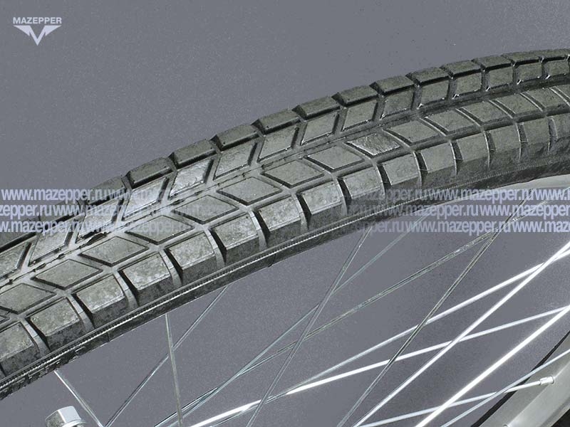 Шина вело 26" 44-559  Л-331 (без камеры) "ПЕТРОШИНА" (26х1,75) "Горные велосипеды" (дорожный) Mazepper