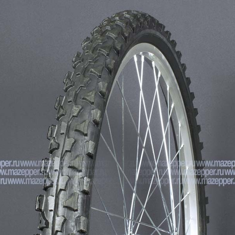 Шина вело 26" 50-559  Л-326 (без камеры) "ПЕТРОШИНА" (26х1,95) "Горные велосипеды" (шип.) Mazepper