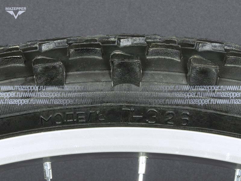Шина вело 26" 50-559  Л-326 (без камеры) "ПЕТРОШИНА" (26х1,95) "Горные велосипеды" (шип.) Mazepper