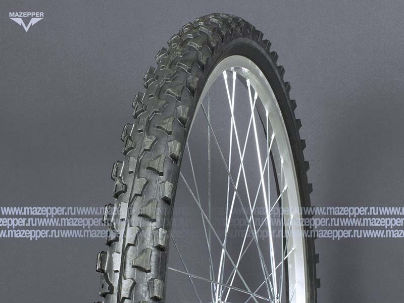 Шина вело 26" 50-559  Л-326 (без камеры) "ПЕТРОШИНА" (26х1,95) "Горные велосипеды" (шип.) Mazepper
