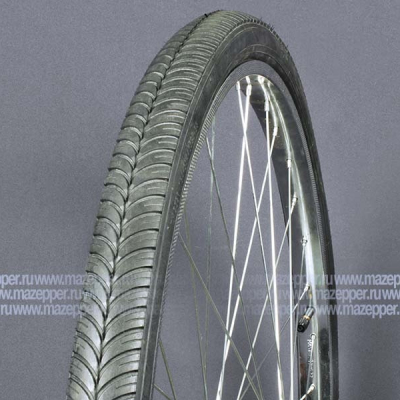 Шина вело 28" 44-622  Л-335 (без камеры) "ПЕТРОШИНА" (28х1,75) Украина, Аист (дорожный) Mazepper