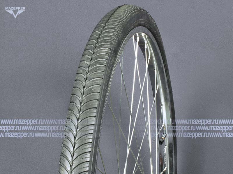 Шина вело 28" 44-622  Л-335 (без камеры) "ПЕТРОШИНА" (28х1,75) Украина, Аист (дорожный) Mazepper