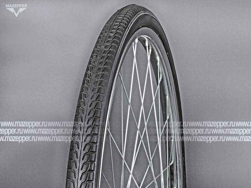 Шина вело 28" 44-622  Л-336 (без камеры) "ПЕТРОШИНА" (28х1,75) Украина, Аист (дорожный) Mazepper