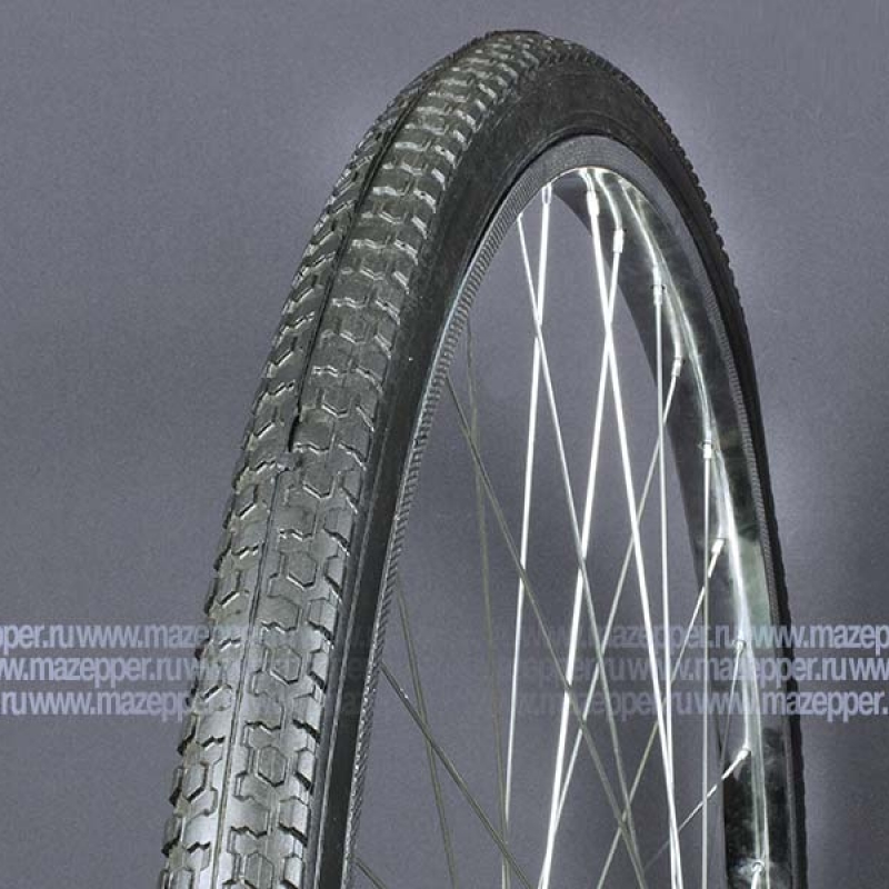 Шина вело 28" 44-622  Л-343 (без камеры) "ПЕТРОШИНА" (28х1,75) Украина, Аист (универсальный) Mazepper