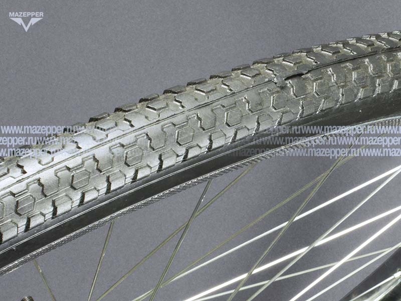 Шина вело 28" 44-622  Л-343 (без камеры) "ПЕТРОШИНА" (28х1,75) Украина, Аист (универсальный) Mazepper