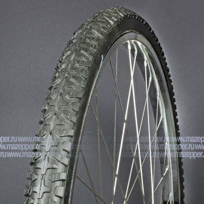 Шина вело 28" 44-622  Л-344 (без камеры) "ПЕТРОШИНА" (28х1,75) Украина, Аист (универсальный) Mazepper