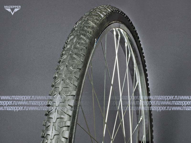 Шина вело 28" 44-622  Л-344 (без камеры) "ПЕТРОШИНА" (28х1,75) Украина, Аист (универсальный) Mazepper