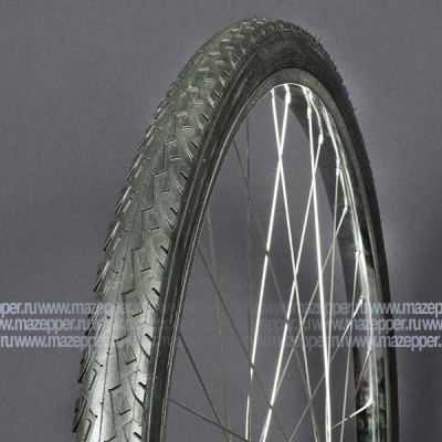 Шина вело 28" 44-622  Л-352 (без камеры) "ПЕТРОШИНА" (28х1,75) Украина, Аист (дорожный) Mazepper