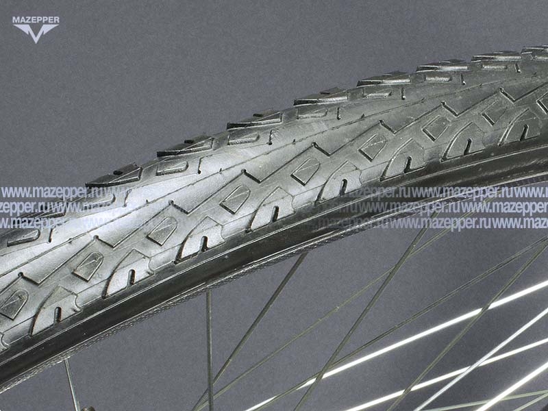 Шина вело 28" 44-622  Л-352 (без камеры) "ПЕТРОШИНА" (28х1,75) Украина, Аист (дорожный) Mazepper